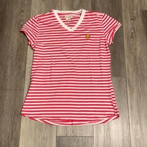 Pink stripped t-shirt